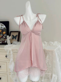 Premium Seduction Satin Nightdress Set
