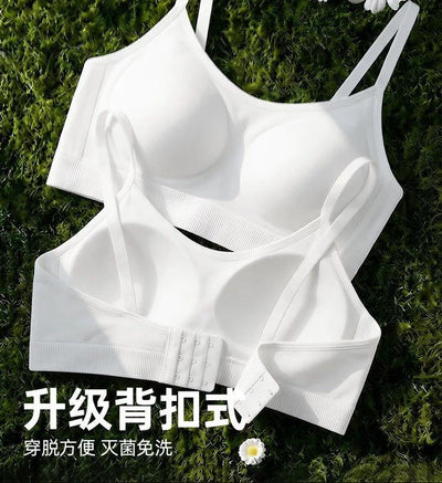 TravelEase™ Disposable Wireless Bra | No-Wash Single-Use Comfort Bra