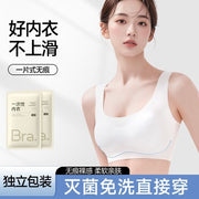 IceSilk™ Disposable Wireless Travel Bra | No-Wash Cooling Comfort Bralette