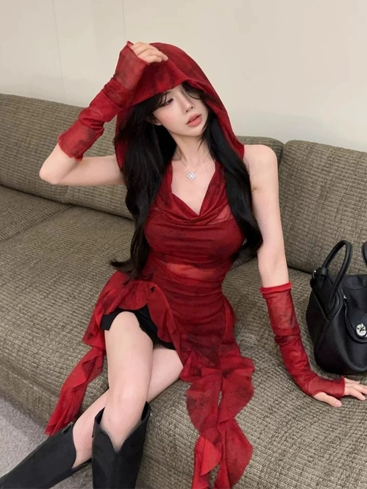猩红女巫诱惑上衣