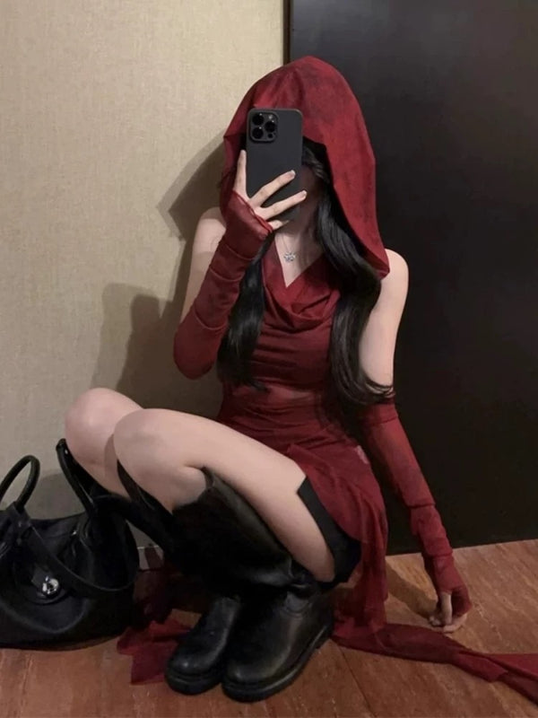 猩红女巫诱惑上衣