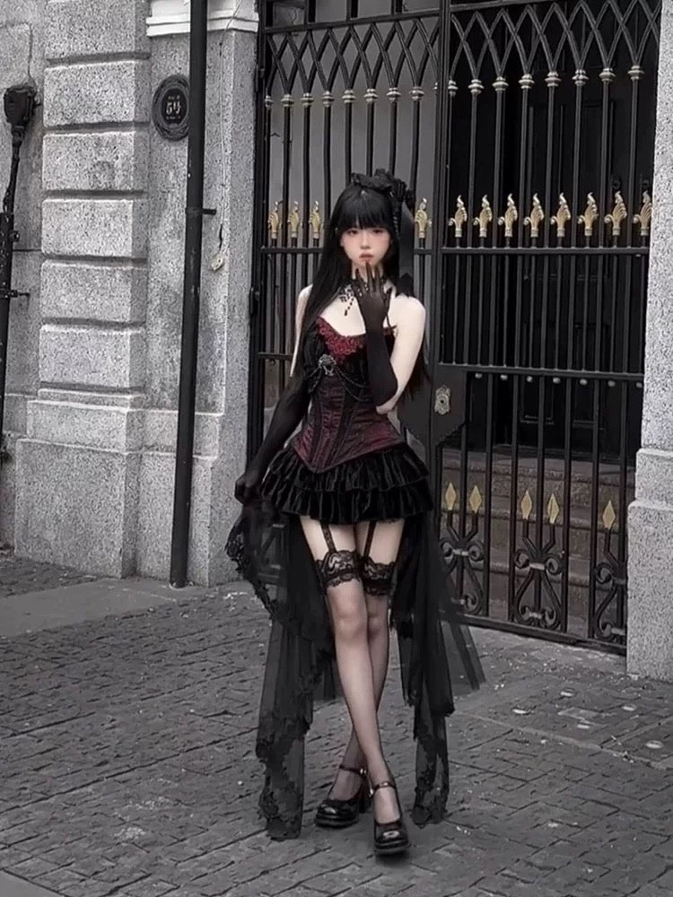 Devil’s Desire Corset Set (3 in 1)