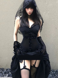 黑暗迷人吸血鬼女王套装