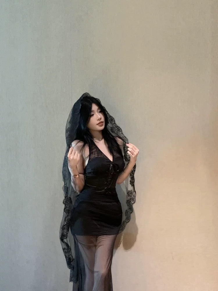 Midnight Elegance Satin