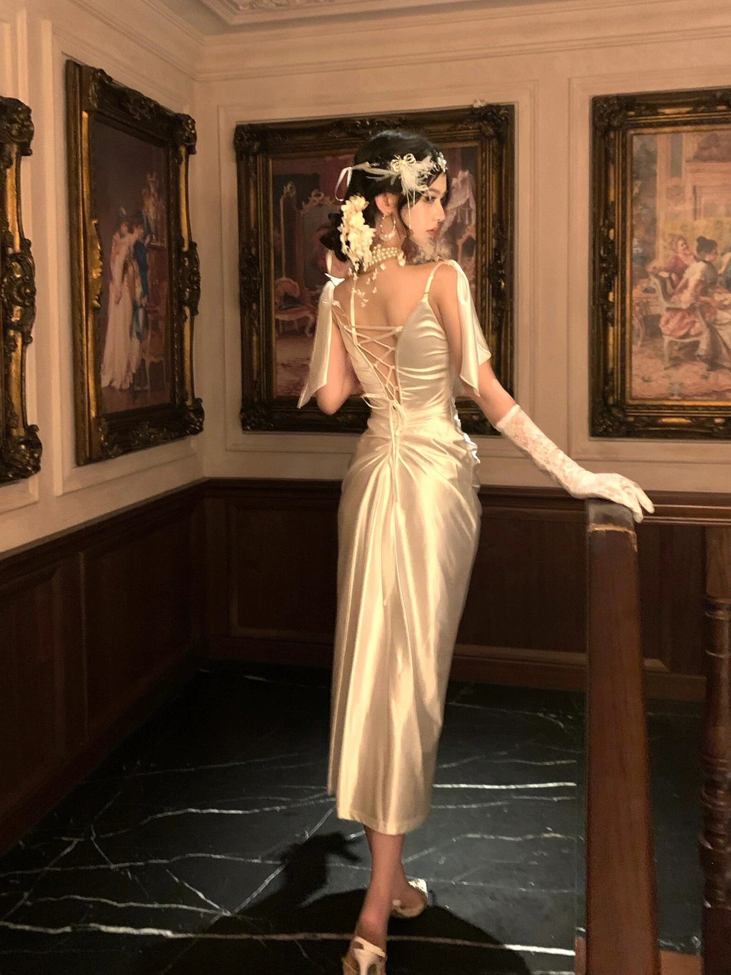 Opulent Whisper Lace Chemise