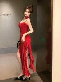 天鹅绒梦幻缎面衬裙