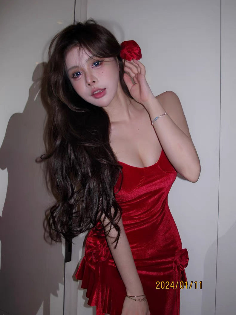 Velvet Dream Satin Chemise