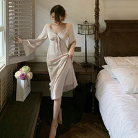 Seraphine Satin Long Dress