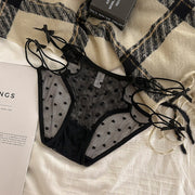 black lace underwear women