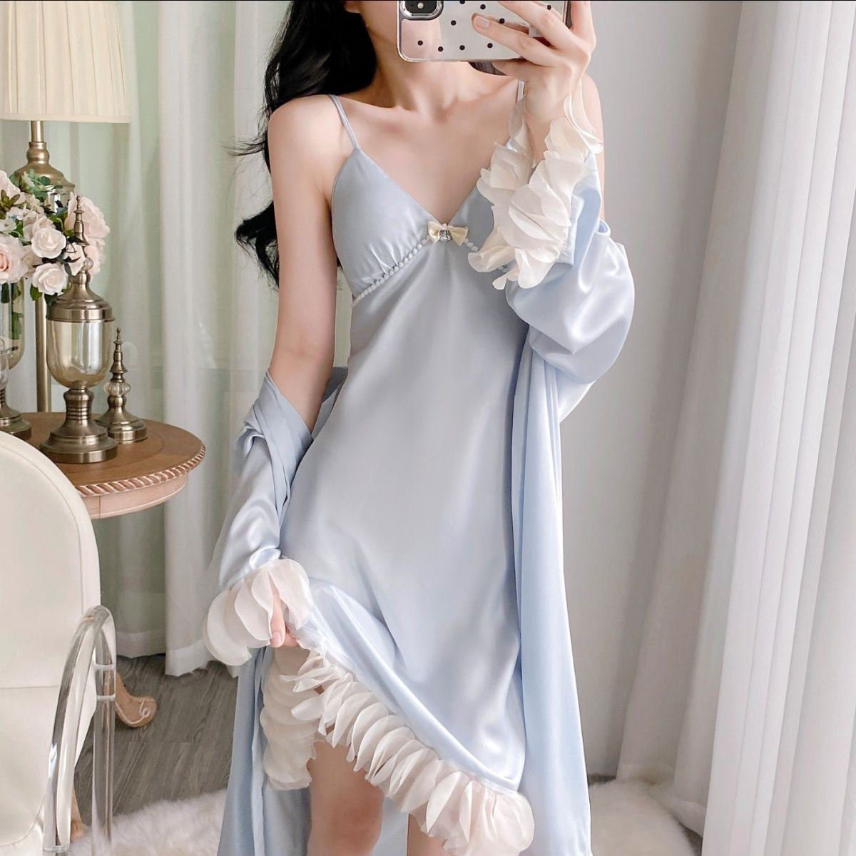 Satin Soft Luxe Skin-Friendly Nightdress