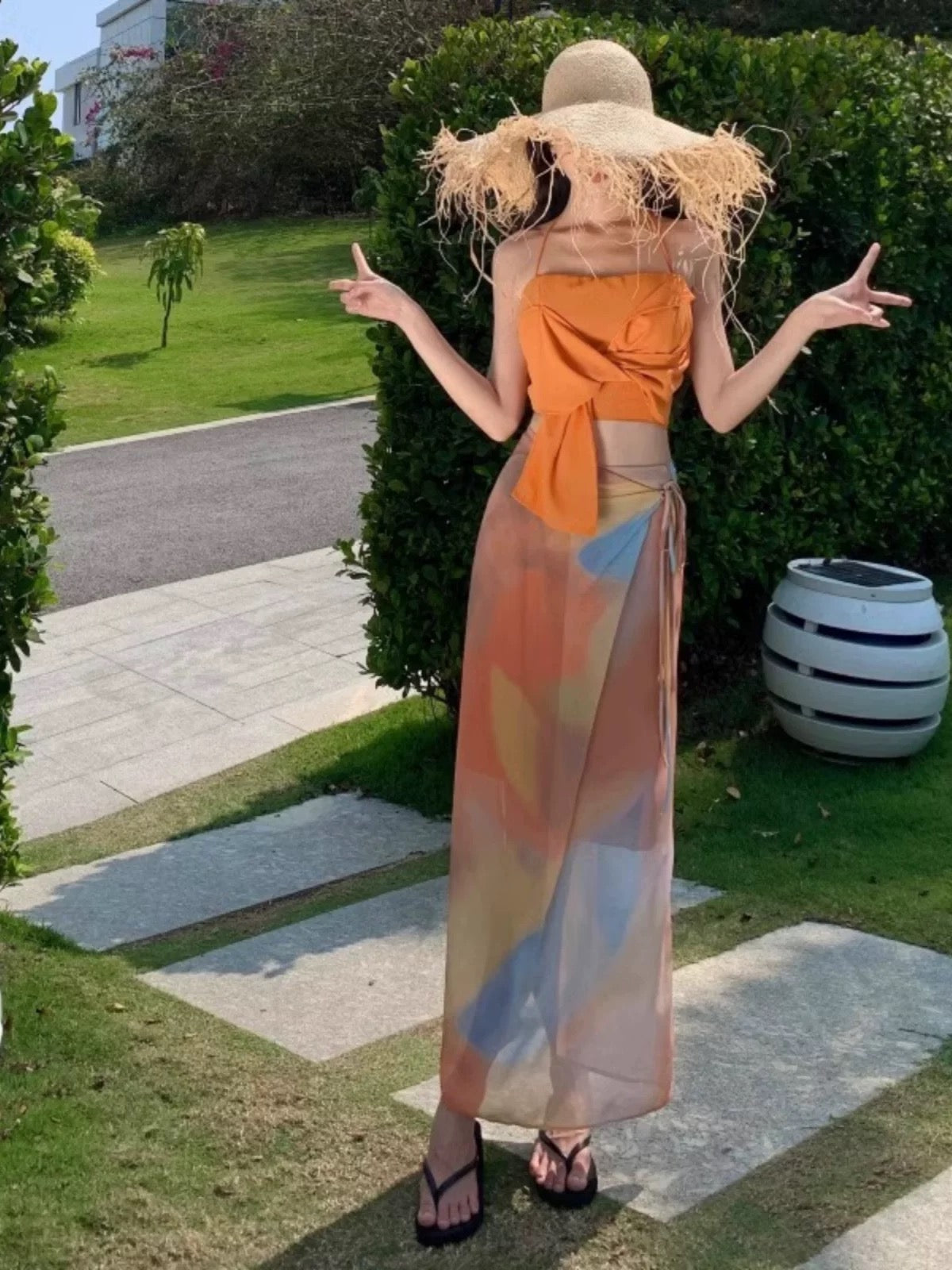 Elegance Maxi Silhouette Swimsuit