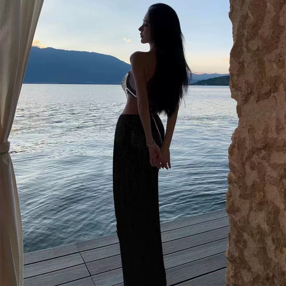 Flow Dress-Inspired Swimwear