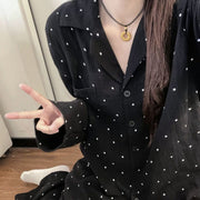 纯棉｜黑夜星河收腰家居服套装