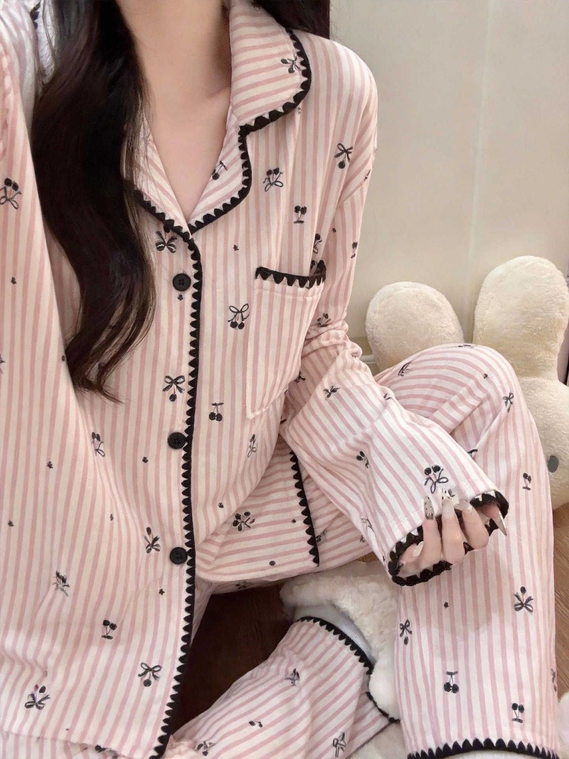 Women’s Cloud-Soft Cotton Pajama Set | Stretch Sleepwear