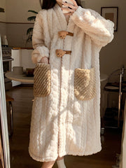 WarmCloud Home Fleece Robe