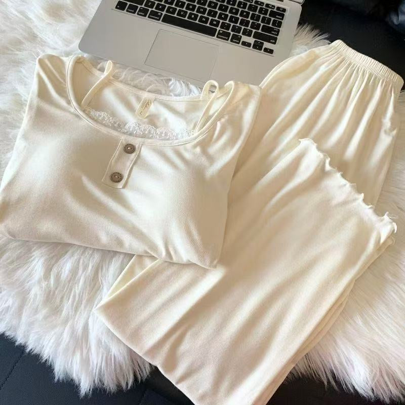 Women’s Modal Cotton Pajama Set | Removable-Pad Sleepwear