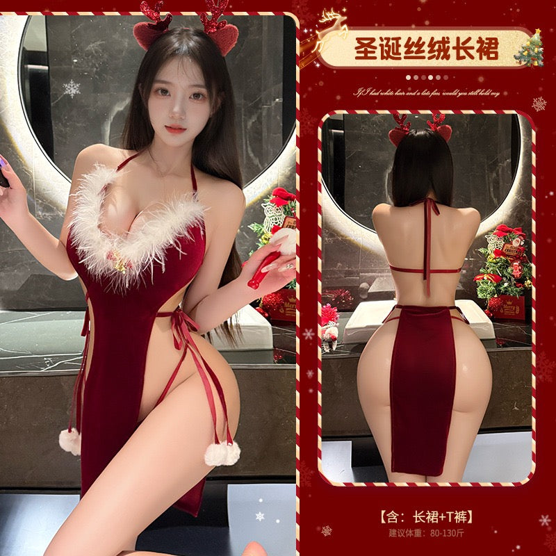 Velvet Kiss Christmas Dress