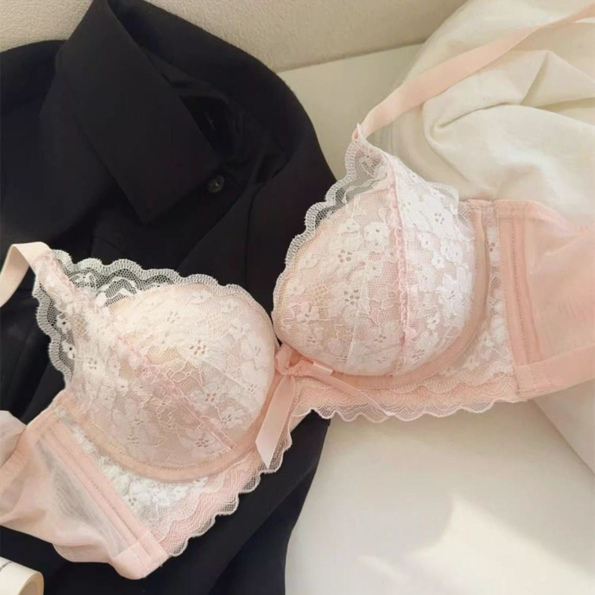 Modal Cotton Side-Smoothing Comfort Push-Up Bra Set