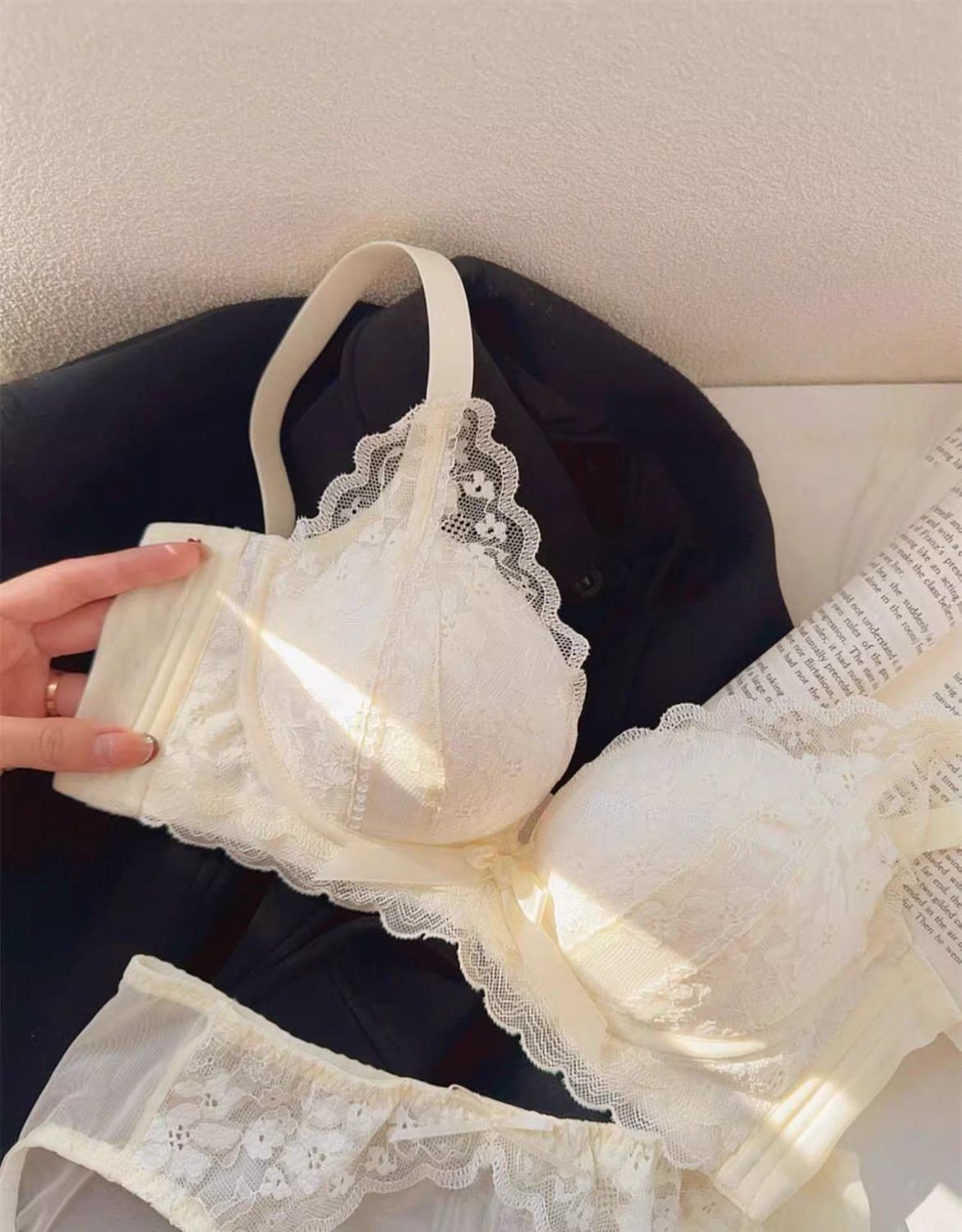 Modal Cotton Side-Smoothing Comfort Push-Up Bra Set