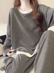 羊绒慵懒家居服两件套