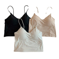 Criss Cross Multi Straps Open Back Tank Top