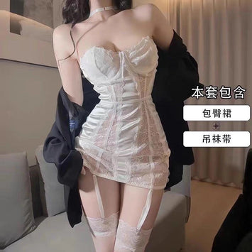 性感蕾丝紧身连衣裙