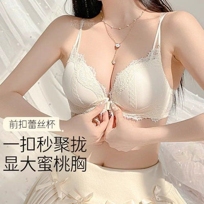 Padded Lace Push-Up Bra Set | Natural Lift for Small Busts