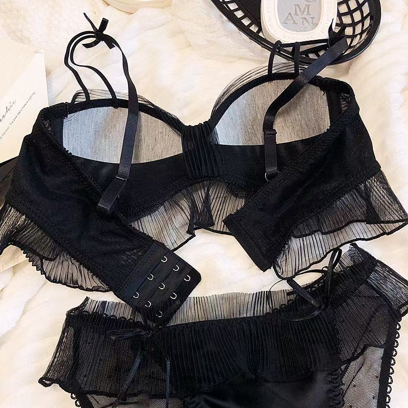 Luxe Mesh Push-Up Bra Set